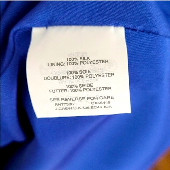 Beautiful J. Crew Floral Print Silk Dress - Picture 4 of 4